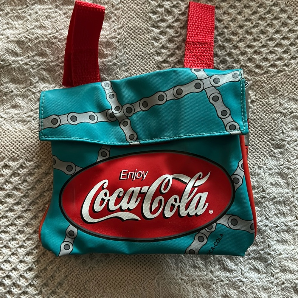 Coca-Cola bicycle pouch